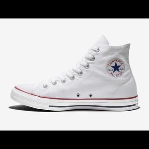 white high-top converse
